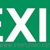 Piktogram 30x15cm EXIT P-13 Elgo