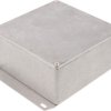 Aluminum die cast enclosure, (L x W x H) 120 x 120 x 59 mm, natural, IP54, 1590UF