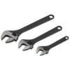Sealey AK607 Adjustable Wrench Set 3pc Rust Resistant