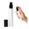 Perfumetka Pusta Do Napełnienia Perfumy Buteleczka 10ml Biała Szklana