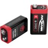 Ansmann 1515-0006 Battery 9V PP3 Alkaline 2pcs Reliable for Smoke Detectors