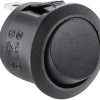 Przełącznik kołyskowy (Wł.)-wył Nie 10A SPST Czarny RS PRO