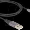 85404 Sync & charge cable, USB-A -> Lightning, 90°, MFi,1.5 m