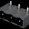 31266103 Pin header for term. 3-pin, spacing: 7.62, angled
