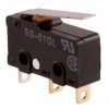 Subminiature snap-action switch, On-On, solder connection, hinge lever, 0.49 N, 0.1 A/125 VAC, 30 VDC, IP40, SS-01GL