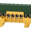 Listwa ochronna ZPI 12-modułowa (12x16mm2) IP20 AL/CU - żółto/zielona
