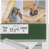 Zszywka typu 53 Bosch Accessories 2609255824, N/A, Wymiary (D x S) 18 mm x 11.4 mm, 1000 szt.
