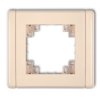 Kompletna ramka uniwersalna beżowy 1FR-1 KARLIK