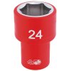 Draper Expert 31954 1/2" Sq. Dr. Fully Insulated VDE Socket (24mm)