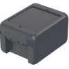 PC enclosure, (L x W x H) 113 x 80 x 60 mm, graphite gray (RAL 7024), IP66, 96012124