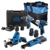 Draper Expert 91032 Storm Force ® 10.8V DRILL 4 Pack + 4 Batt.