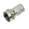 Wtyk złącze typu F 6.5mm Cu HQ (4 szt)