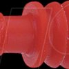 0-281934-3 Single-seal cap, red