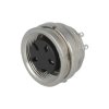 Wtyk żeński C091 4P nakrętka gniazdo IP40