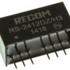 Konwerter DC/DC RS, Uwe 36V dc, Uwe 9V, Uwy 12V, -12 V, Recom 83 mA 2 W -40 °C 75 °C Otwór przelotowy