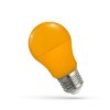 LED E27 5W ORANGE GLS 230V SPECTRUM 528888