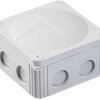 Cable junction box, no. of entries: 4, 6.0 mm², light gray, IP66/IP67, 10060531