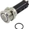 Sygnalizator akustyczny, 80 dB, 24 V/DC, 20 mA, 50 - 60 Hz, z podświetleniem, niebieski