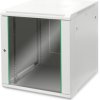 Wall enclosure, 12 U, (H x W x D) 638 x 600 x 600 mm, IP20, sheet steel, light gray, DN-19 12U-6/6-EC