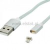 Kabel WT USB-A - micro USB 1m ( srebrny ) BLOW