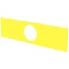 EAO 45-561.1400 EAO Series45 Emergency-Stop Legend Self-Adhesive Yellow