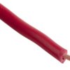 Przewód montażowy 1mm2 Czerwony RS PRO PVC 17 AWG 600 V dł. 100m 1/1,13 mm +70°C BS 6231