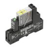 Przekaźnik mocy 24V dc DPDT Weidmüller, na szynę DIN