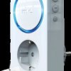 41573 Wireless receiver with plug-through connector and light ring