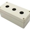 Obudowa kasety sterowniczej, Ø 22mm, 3-otworowa, IP66, RS PRO