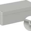 TRU COMPONENTS TC-9065632 Urządzenia przemysłowe 160 x 80 x 55 ABS szaro-biały (ral 7035) 1 szt.