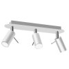 Lampa sufitowa PRESTON WHITE/CHROME 3x mini GU10 MLP7616 Milagro