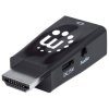 Manhattan 151542 HDMI to VGA (with Audio) Converter, 1080p, Male to Female, Mic
