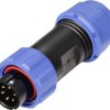 Złącze IP68 serii SP13 Weipu SP1310 / P 6 II, 1 szt.
