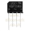 KBP204G bridge rectifier - JGD