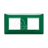 Ramka ozdobna Plana, 2+2M, Reflex Emerald, 14643.47