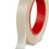 Masking tape, 19 x 0.125 mm, high temperature resistant, PET/fleece, white, 50 m, 04831-00000-00