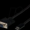 EBUSBC-VGAK.2 Adapter cable USB C > VGA, 1080p, 2.0 m