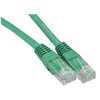 Kabel LAN Kat.6 UTP 0,5m Zielony