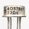 4057BKP dual silicon NPN transistor - Texas Instruments