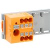 Blok rozdzielczy PTFIX 6/6X2,5-NS35 OG, pomarańczowe złącze przemysłowe - 6 punktów przyłączeniowych o przekroju 2,5mm2