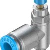 Zawór zwrotny FESTO GRLA-M5-QS-6-RS-D 197578, 0.2 do 10 bar