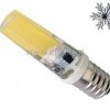 Żarówka LED E14; biały zimny; 3W; lizak; LED COB