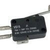 VS15D25R-K6,3; Wyłącznik krańcowy, dźwignia 25mm z rolką, 15A ; VS15NO6-1C