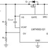 Automotive reverse polarity protection controller, overvoltage protection, gate drive strength 11 mA
