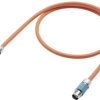 Siemens 6FX80028QE041FA0 Kabel połączeniowy czujnika/aktuatora M12 SPEEDCON 50.00 m 1 szt.