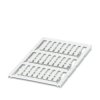 Znacznik do kabli UCT Zatrzaskiwane Phoenix Contact zakres 4.7 mm Biały zakres 4.1 mm Biały 0832104