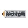 Wyświetlacz e-Paper 5,79" 792x272 czarno-biały - Waveshare 26843