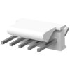 Pin header, 5 pole, pitch 2.54 mm, straight, natural, 644874-5