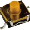Klosz do przycisku dotykowego SPST 50 mA IP67 3.5mm 2.3mm Montaż powierzchniowy