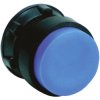 Łeb przycisku, Ø 28.5 mm, IP66, IP67, IP69K, kolor: Niebieski Sprężyna powrotna, Schneider Electric, Harmony XB5 22 mm